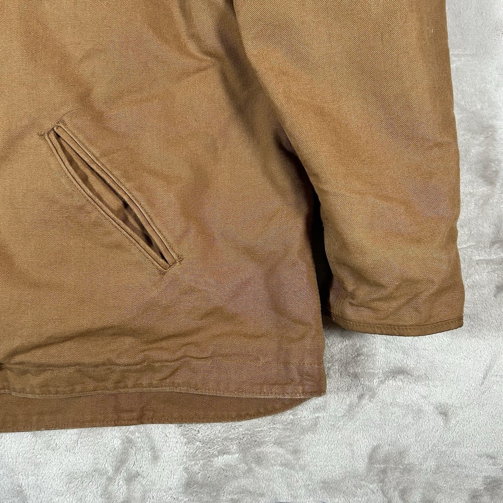 Carhartt Women's Iconic Washed Duck Sierra Jacket Size 2XL (20) Brown Work Wear - Picture 9 of 16